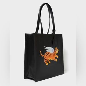 Min & Mon Marko Leather Tote Bag - Flying Tiger